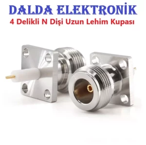 4 Delikli N Dişi Uzun Lehim Kupası