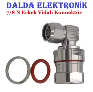 7/8 90 Derece N Erkek Vidalı Konnektör