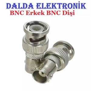 Bnc Erkek Bnc Dişi Konnektör