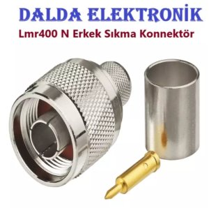 LMR400 N Erkek Sıkmalı Konnektör