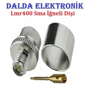 Lmr400 Sma İğneli Dişi Sıkmalı Konnektör