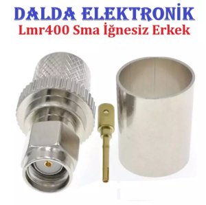 Lmr400 Sma İğnesiz Erkek Sıkmalı Konnektör