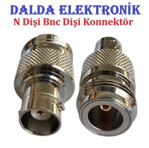 N Dişi Bnc Dişi Konnektör