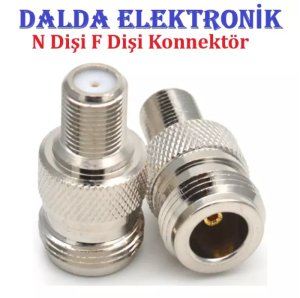 N Dişi F Dişi Konnektör