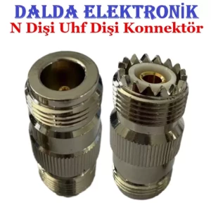 N Dişi Uhf Dişi Konnektör