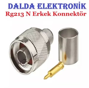 Rg213 N Erkek Sıkmalı Konnektör