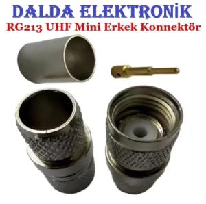 RG213 Uhf Mini Erkek Konnektör