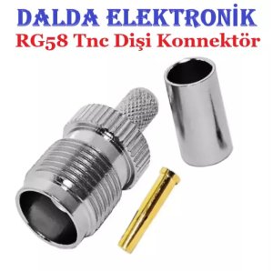 Rg58 Tnc Dişi Konnektör