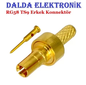 RG58 TS9 Erkek Konnektör