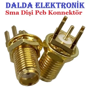 Sma Dişi Pcb Konnektör