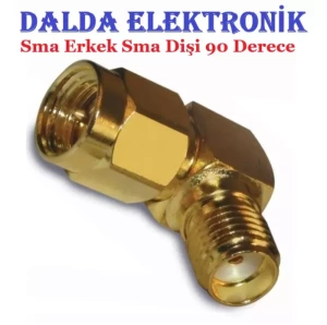 Sma Erkek Sma Dişi 90 Derece Konnektör