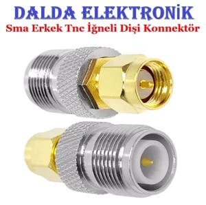 Sma Erkek Tnc İğneli Dişi Konnektör