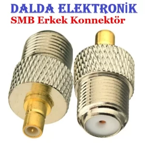Smb Erkek F Tipi Dişi Konnektör