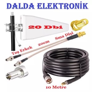 SuperBox Modem Anten 10M Kablo