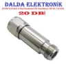20 Dbi 2w DC-3GHz Zayıflatıcı N Erkek N Dişi