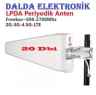 20 Dbi LPDA Periyodik Anten