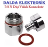 7/8 N Dişi Vidalı Konnektör