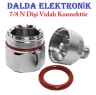 7/8 N Dişi Vidalı Konnektör