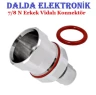 7/8 N Erkek Vidalı Konnektör