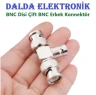 BNC Dişi Çift BNC Erkek Konnektör