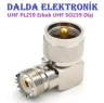 UHF PL-259 Erkek UHF SO239 Dişi Konnektör