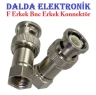F Erkek Bnc Erkek Konnektör