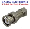 F Erkek Bnc Erkek Konnektör