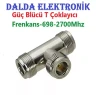 Güç Bölücü T Coklayıcı dişi