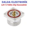 L29 7/16 Din dişi konnektör