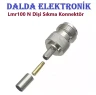 Lmr100 N Dişi Sıkmalı Konnektör