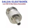 Lmr100 N Dişi Sıkmalı Konnektör