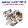 Rg316 N Dişi Sıkmalı Konnektör