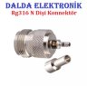 Rg316 N Dişi Sıkmalı Konnektör