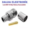 LMR400 N Dişi Sıkmalı Konnektör