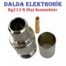 Rg213 N Dişi Sıkmalı Konnektör