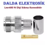LMR400 N Dişi Sıkmalı Konnektör