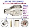 LMR400 N Erkek Sıkmalı Konnektör