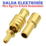 Mcx Rg316 Erkek Konnektör