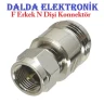 N Dişi F Tipi Erkek Konnektör
