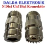 N Dişi Uhf Dişi Konnektör