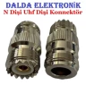N Dişi Uhf Dişi Konnektör