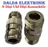 N Dişi Uhf Dişi Konnektör