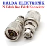N Erkek Bnc Erkek Konnektör