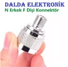 N Erkek F Dişi Konnektör