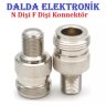 N Dişi F Dişi Konnektör