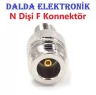 N Tipi Dişi F Tipi Konnektör