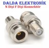 N Dişi F Dişi Konnektör