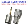 Rg213 Tnc Erkek Sıkmalı Konnektör
