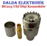 RG213 Uhf Dişi Konnektör