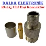 RG213 Uhf Dişi Konnektör